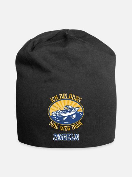 Ich bin dann mal weg - Jersey-Beanie - Schwarz