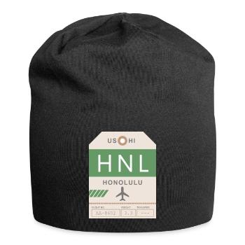 Aéroport d’Honolulu 1950 - Bonnet en jersey - noir - Devant