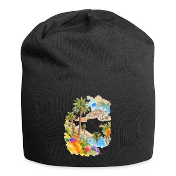Vacances aux îles Canaries - Bonnet en jersey - noir - Devant