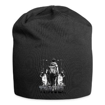 Travel Lost Places Reisen - Jersey-Beanie - Schwarz - Vorne