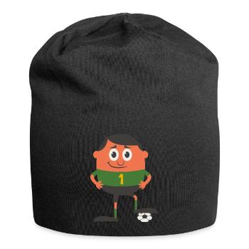 Ballsport - Jersey-Beanie - Schwarz - Vorne