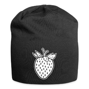 Fraise Fruit Fruit - Bonnet en jersey - noir - Devant