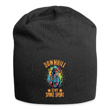 Downhill mountain biking Downhill rider - Jersey Beanie - black - Front