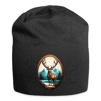 Reindeer - Jersey Beanie - black - Front