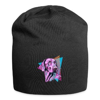 Vizsla 80s style - Jersey Beanie - black - Front