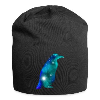 Pingouin Galaxie - Bonnet en jersey - noir - Devant