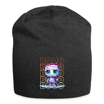 Chibi Wrap & Booo! Süßes Mama-T-Shirt! - Jersey-Beanie - Anthrazit - Vorne