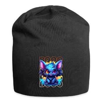Chibi Soar & Booo! Nightflyer Fledermaus-T-Shirt! - Jersey-Beanie - Schwarz - Vorne