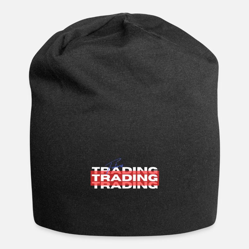 Trading Börse Futures Work - Jersey-Beanie - Schwarz