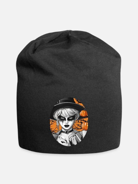Halloween - Jersey Beanie - black