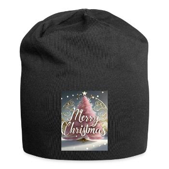 Joyeux Noël - Bonnet en jersey - noir - Devant
