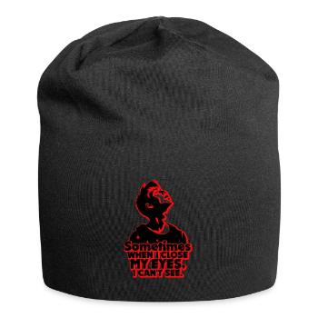 Dreams - Jersey-Beanie - Schwarz - Vorne
