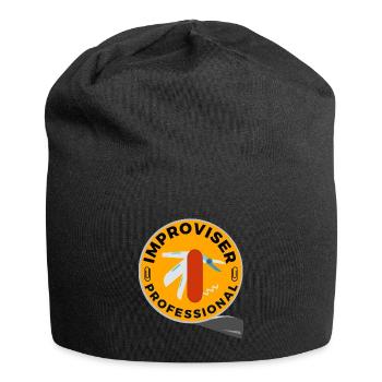 Improvisator Profi - Jersey-Beanie - Schwarz - Vorne