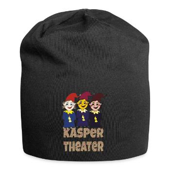 kaspertheater - Jersey-Beanie - Schwarz - Vorne