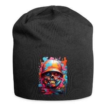 Graffiti style3 - Bonnet en jersey - noir - Devant