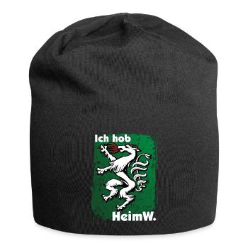 Heimweh - HeimW in meine Heimat die Steiermark - Jersey-Beanie - Schwarz - Vorne