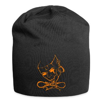 Kkopf5 - Jersey-Beanie - Schwarz - Vorne