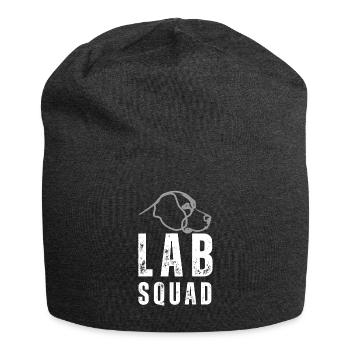 Labrador Squad - Jersey Beanie - charcoal grey - Front