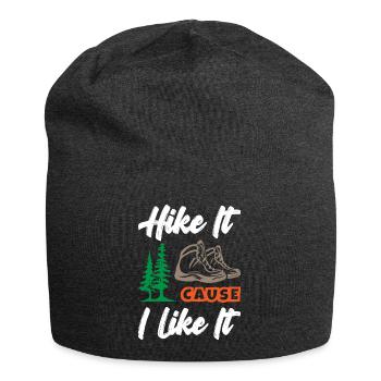 Randonnez-le parce que j’aime ça - Bonnet en jersey - charbon - Devant