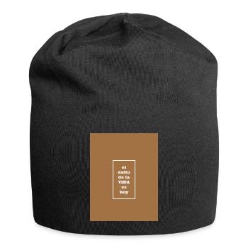 Life Success - Jersey Beanie - black - Front