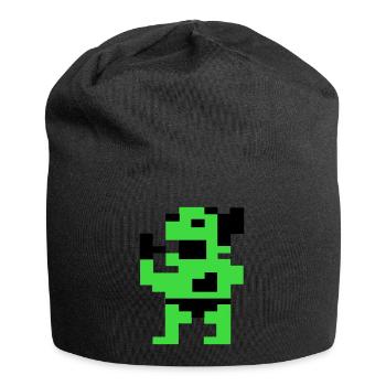 The Fat Green (Pix) - Jersey Beanie - black - Front