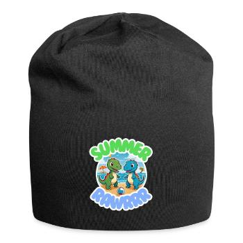 ÉTÉ RAWRRR - Bonnet en jersey - noir - Devant