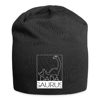Dadasaurus - Jersey-Beanie - Schwarz - Vorne