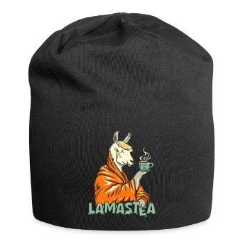 lamastea - Jersey Beanie - black - Front