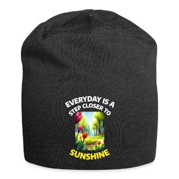 Everyday is a step closer to Sunshine - Jersey-Beanie - Anthrazit - Vorne