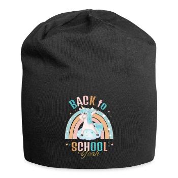 Back to School - Jersey Beanie - black - Front