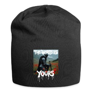 THE WORLD IS YOURS x FALLEN KNIGHT - Jersey-Beanie - Schwarz - Vorne
