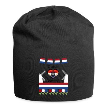 Dutch victory - Jersey Beanie - black - Front