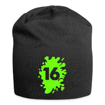 blob 16 - Jersey Beanie - black - Front