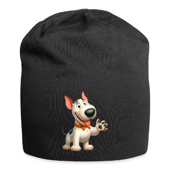 Bull Terrier 7 - Jersey Beanie - black - Front