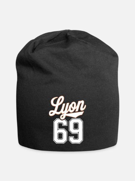 Lyon 69 - Bonnet en jersey - noir