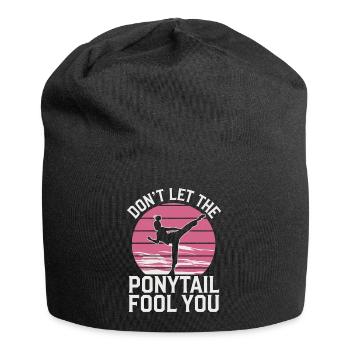Fighting spirit with style - Jersey Beanie - black - Front