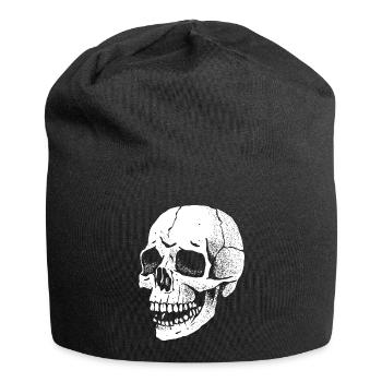 Crâne - Bonnet en jersey - noir - Devant