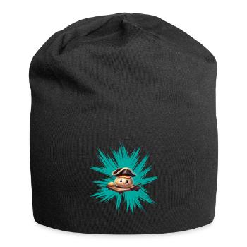 Boulette de levure sur graffiti - Bonnet en jersey - noir - Devant