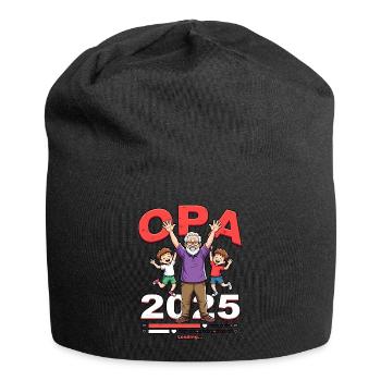 Opa 2019/2015loading - Jersey-Beanie - Schwarz - Vorne
