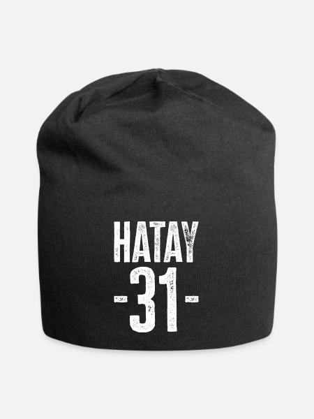Stolze Kurden aus Hatay – Zahl 31 - Jersey-Beanie - Schwarz