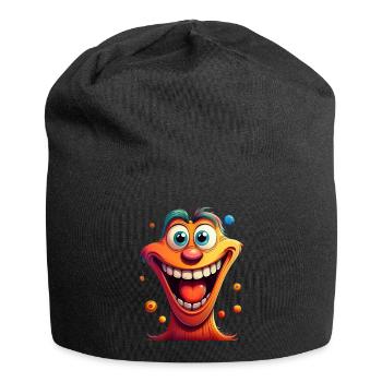 Funny cartoon - Jersey-Beanie - Schwarz - Vorne