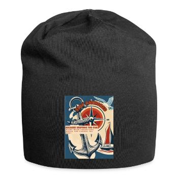 stay anchor final - Jersey Beanie - black - Front