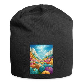 Tricoter sur Heavens Door - Bonnet en jersey - noir - Devant