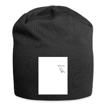 Spatzl - Jersey-Beanie - Schwarz - Vorne