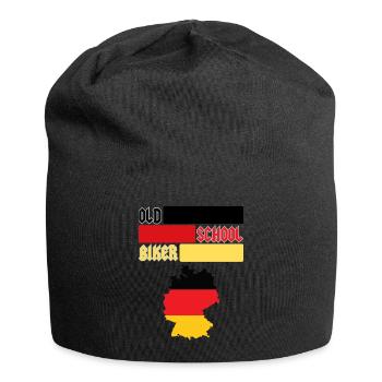 MOTARD DE LA VIEILLE ÉCOLE ALLEMAND - Bonnet en jersey - noir - Devant