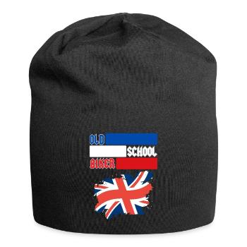 OLD SCHOOL BIKER UK - Jersey-Beanie - Schwarz - Vorne