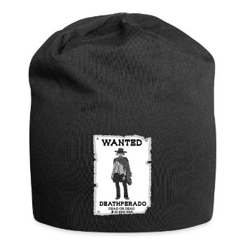 Cowboy squelette - Bonnet en jersey - noir - Devant