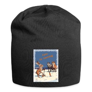 L’épreuve du destin - Bonnet en jersey - noir - Devant