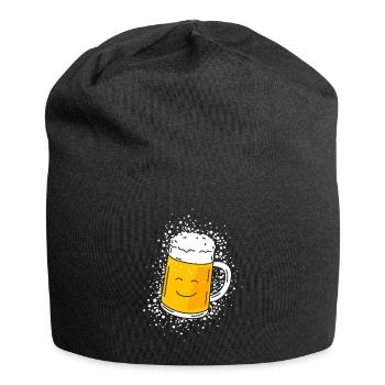 Happy Beer Day - Jersey Beanie - black - Front