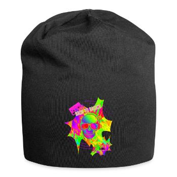 "Back to Basic's" by Acryl Galerie & Design - Jersey Beanie - black - Front